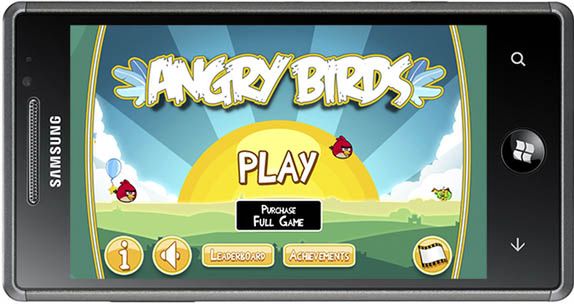 Gra Angry Birds pojawiła się w Marketplace