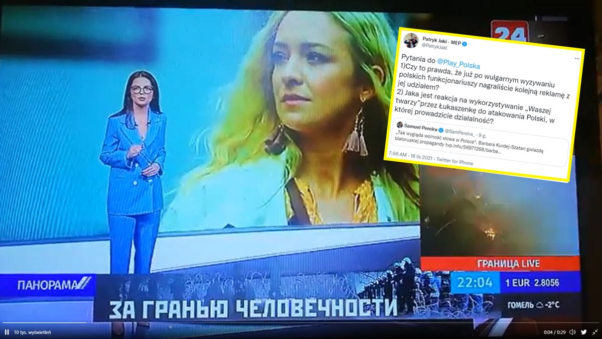 Patryk Jaki o Play i Barbarze Kurdej-Szatan na Twitterze 