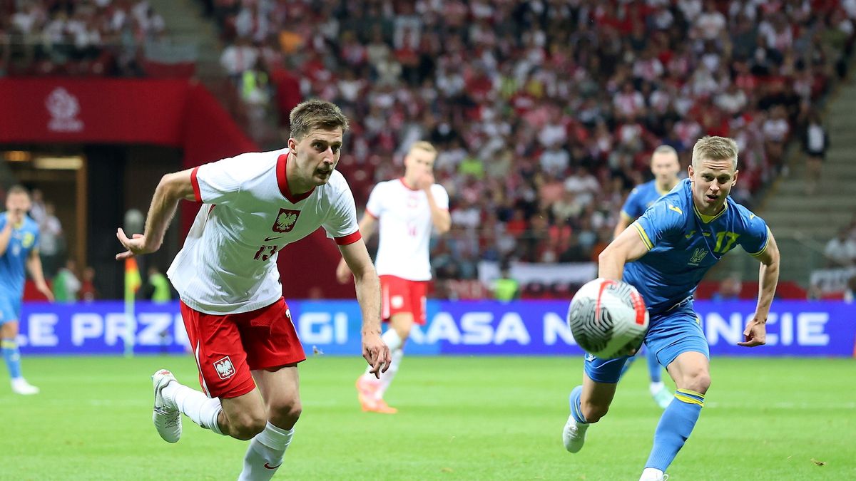 Polacy ograli Ukrainę w Warszawie, świetny mecz Biało-Czerwonych i wielki pech