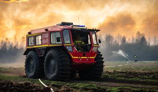 Trwa akcja. Pożar w Biebrzańskim Parku Narodowym