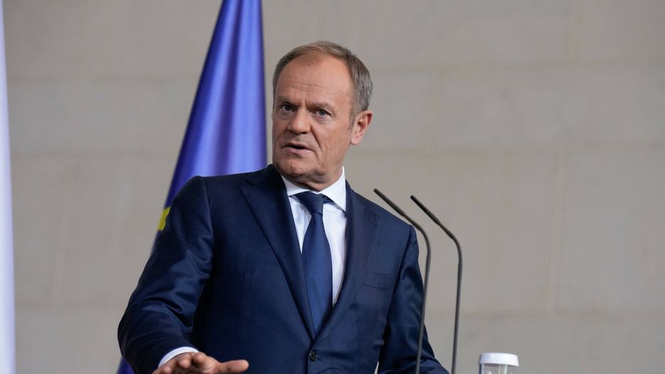 Szczyt Tr�jk?ta Weimarskiego w Berlinie
Staatsbesuch, Weimarer Dreieck, Tusk Bundeskanzler Olaf Scholz empf�ngt Emmanuel Macron, Staatspr�sident der Franz�sischen Republik, Donald Tusk, Ministerpr�sident von Polen im Bundeskanzleramt, Pressestatement Berlin Berlin GER *** State visit, Weimar Triangle, Tusk Federal Chancellor Olaf Scholz receives Emmanuel Macron, President of the French Republic, Donald Tusk, Prime Minister of Poland at the Federal Chancellery, Press statement Berlin Berlin GER
IMAGO/Bernd Elmenthaler