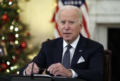 Biden do dziennikarki: wysłałaby pani amerykańskich żołnierzy, by walczyli z Rosjanami?