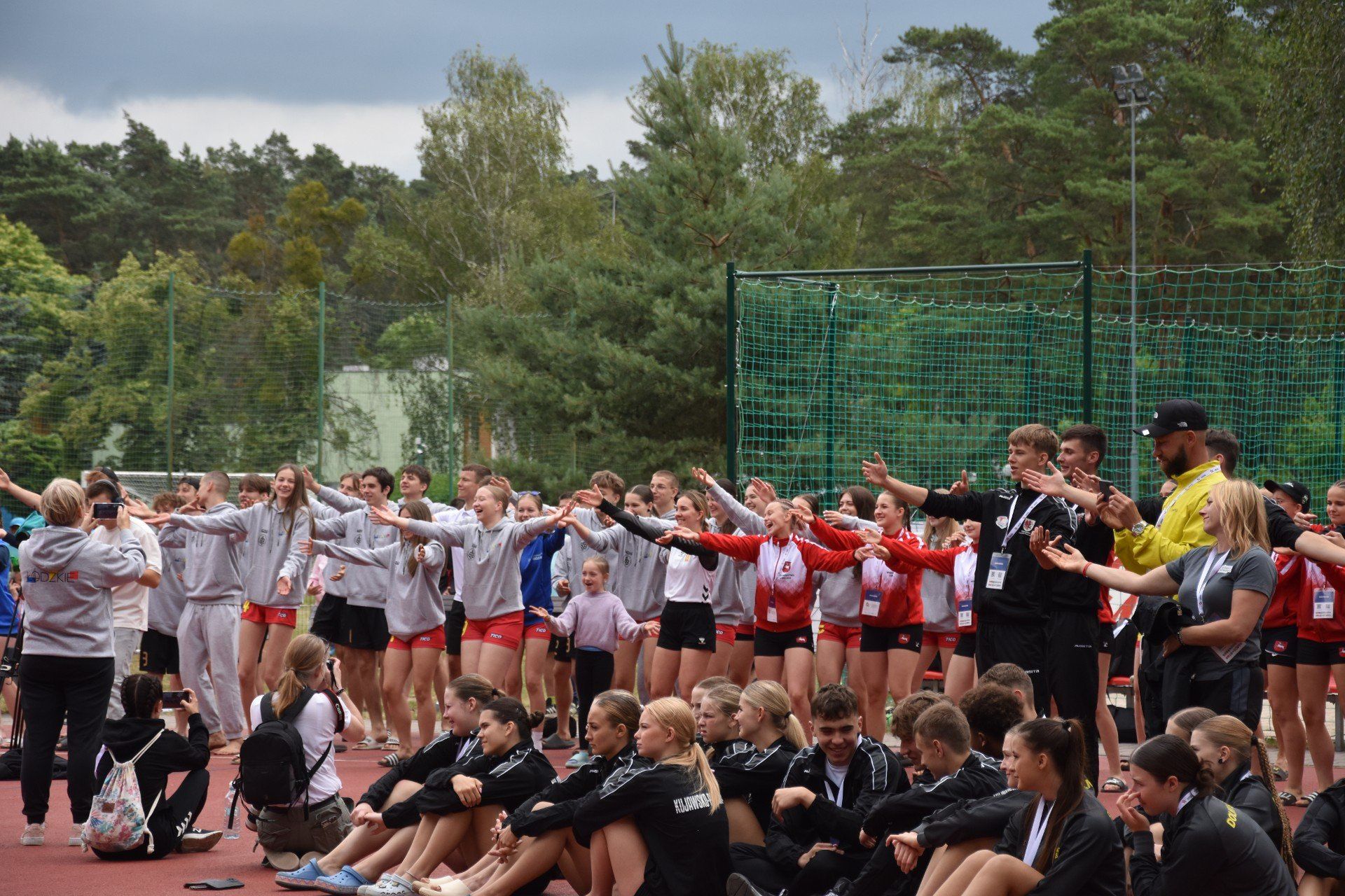 Młodzi sportowcy postanowili zatańczyć