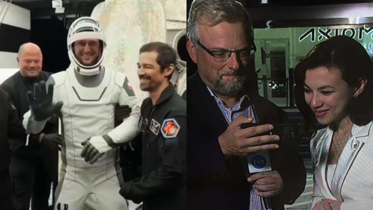 Sławosz Uznański-Wiśniewski wrócił na Ziemię