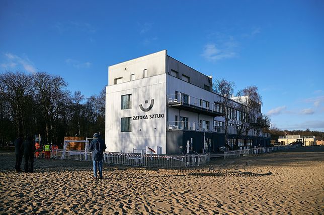 Budynek dawnej "Zatoki Sztuki" w Sopocie. Teraz ma nowego właściciela i nazwę - to "Nowa Zatoka"