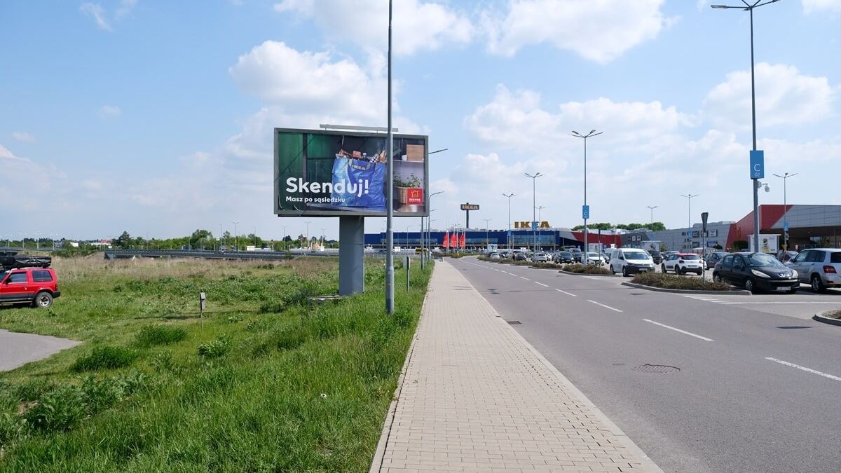 Ikea i Skende przy al. Spółdzielczości pracy