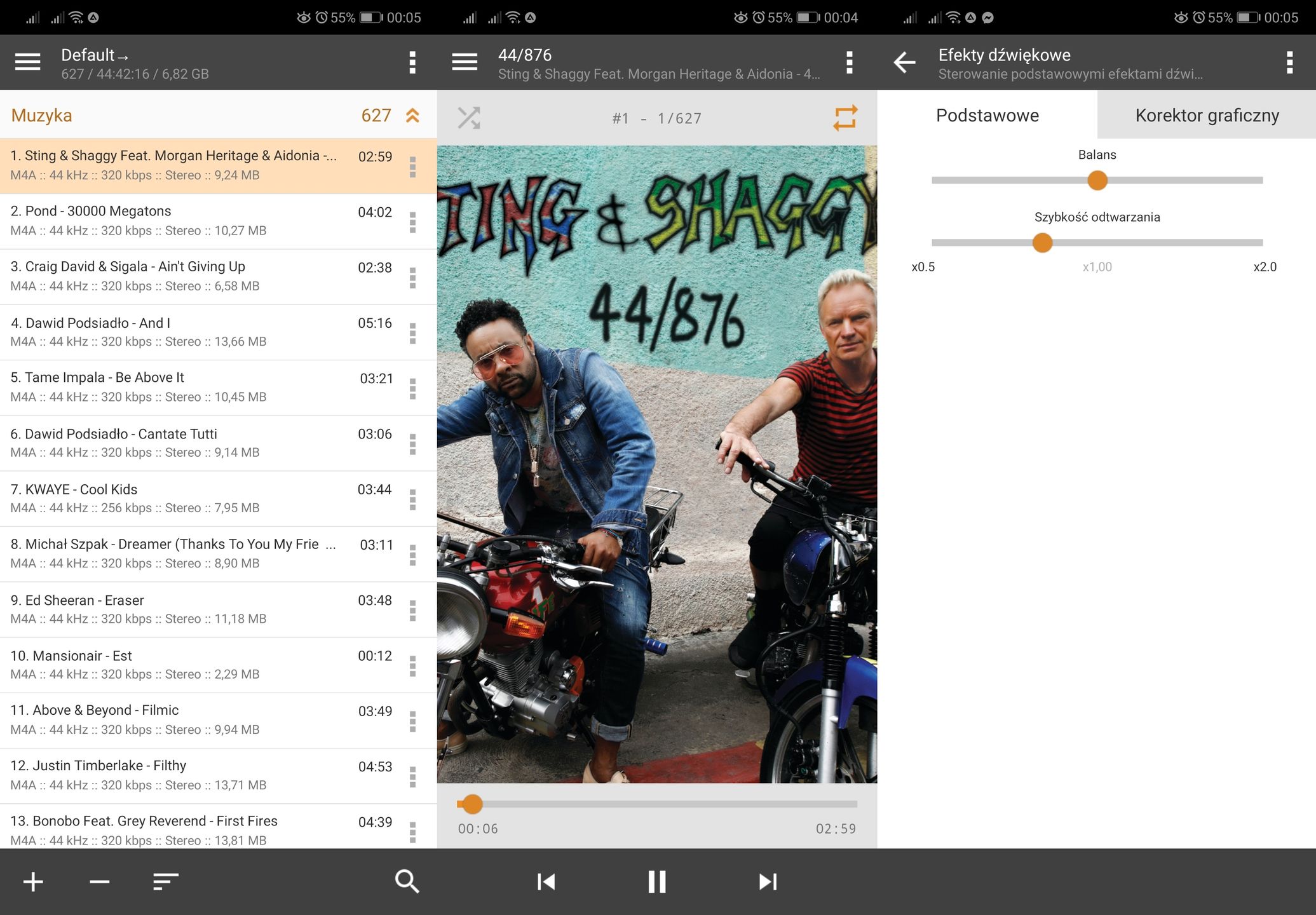 Odtwarzacze muzyki na Androida: 5 minimalistycznych propozycji 4