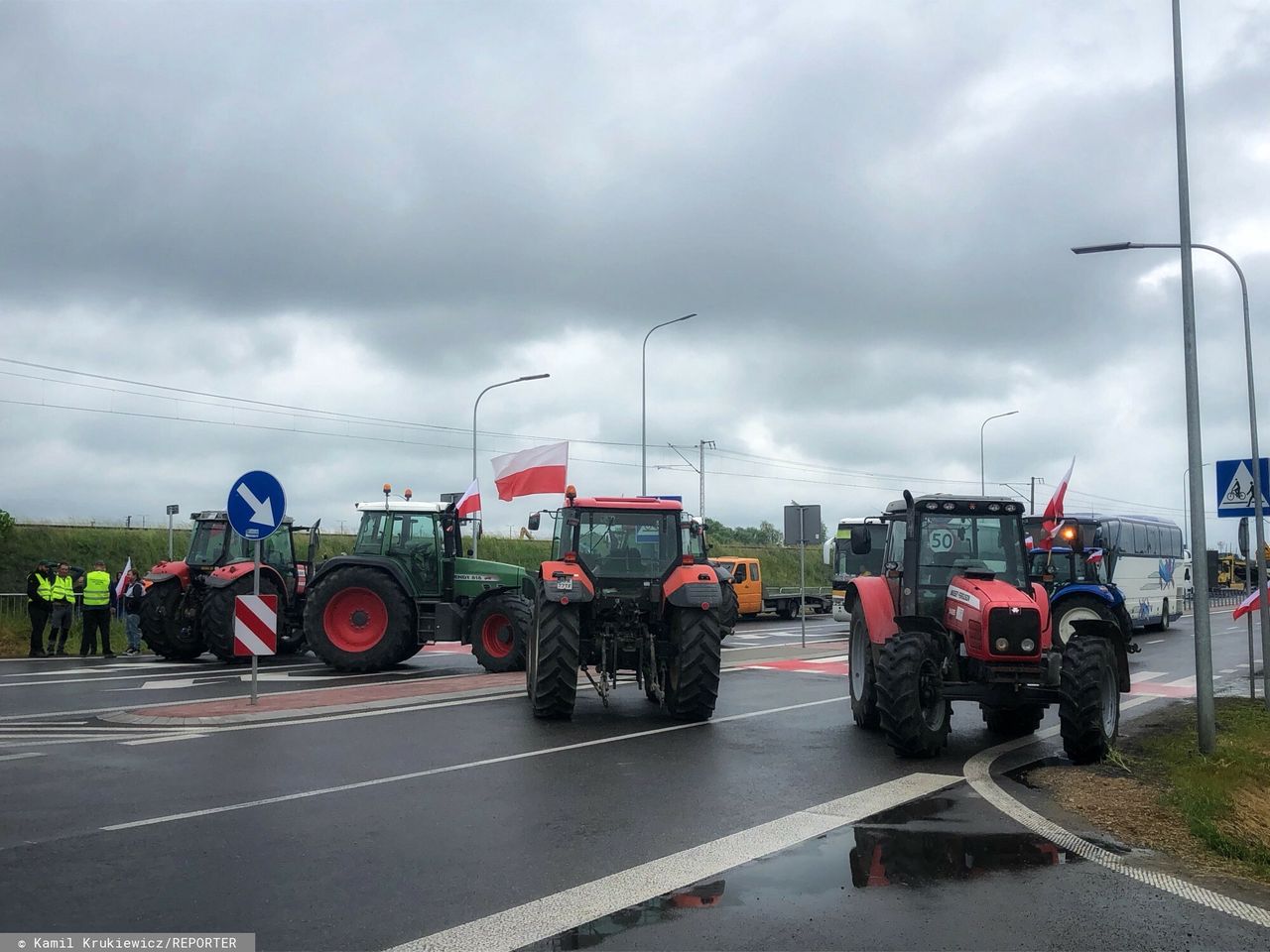 Rolnicy blokują granicę. Zaczął się długi protest