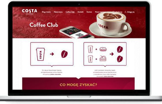 Nowy program lojalnościowy Coffee Club zastąpi w Costa Coffee dotychczasowe karty i stempelki