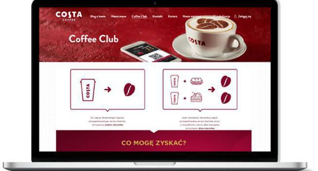 Nowy program lojalnościowy Coffee Club zastąpi w Costa Coffee dotychczasowe karty i stempelki