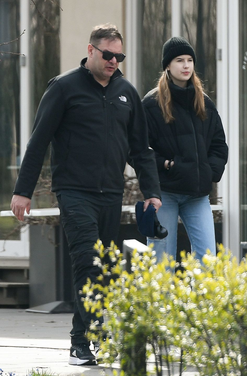 Tomasz Karolak z córką