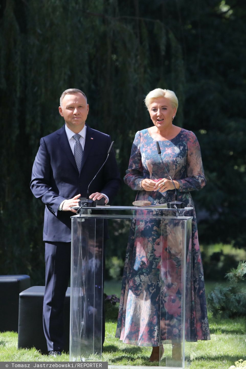 Agata Duda i Andrzej Duda