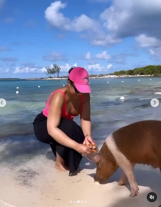 Patricia Kazadi na Bahamach