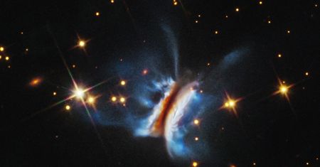 Istny chaos. Hubble odkrywa największy znany dysk protoplanetarny