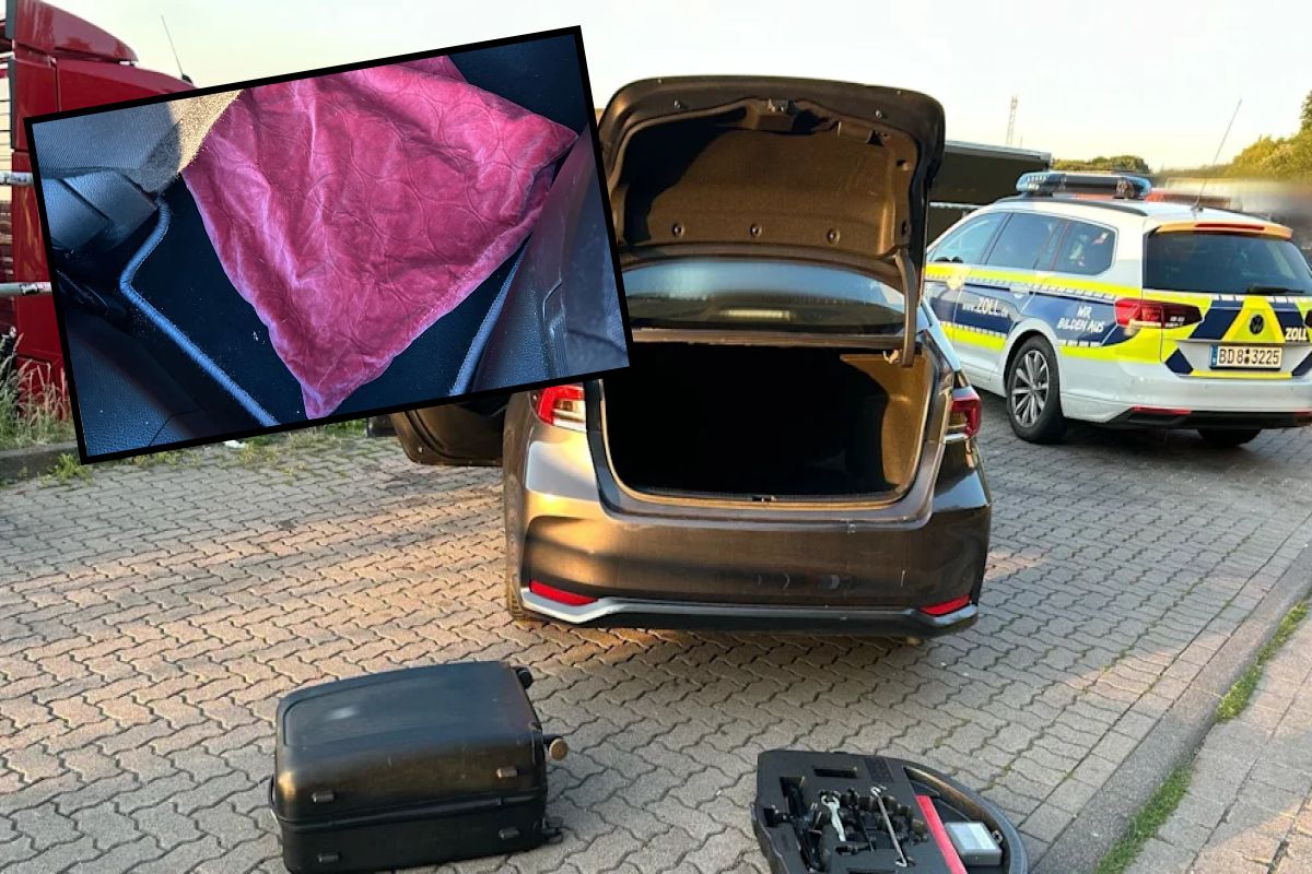 Ukrył złoto w poszewce na poduszkę. Niemieccy celnicy zatrzymali 30-letniego Polaka