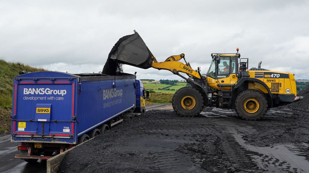 Kopalnia Bradley została zamknięta.