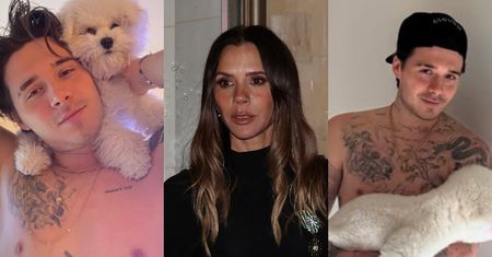 Brooklyn Beckham ZAMAZAŁ tatuaż z napisem "CHŁOPIEC MAMUSI". Miło?