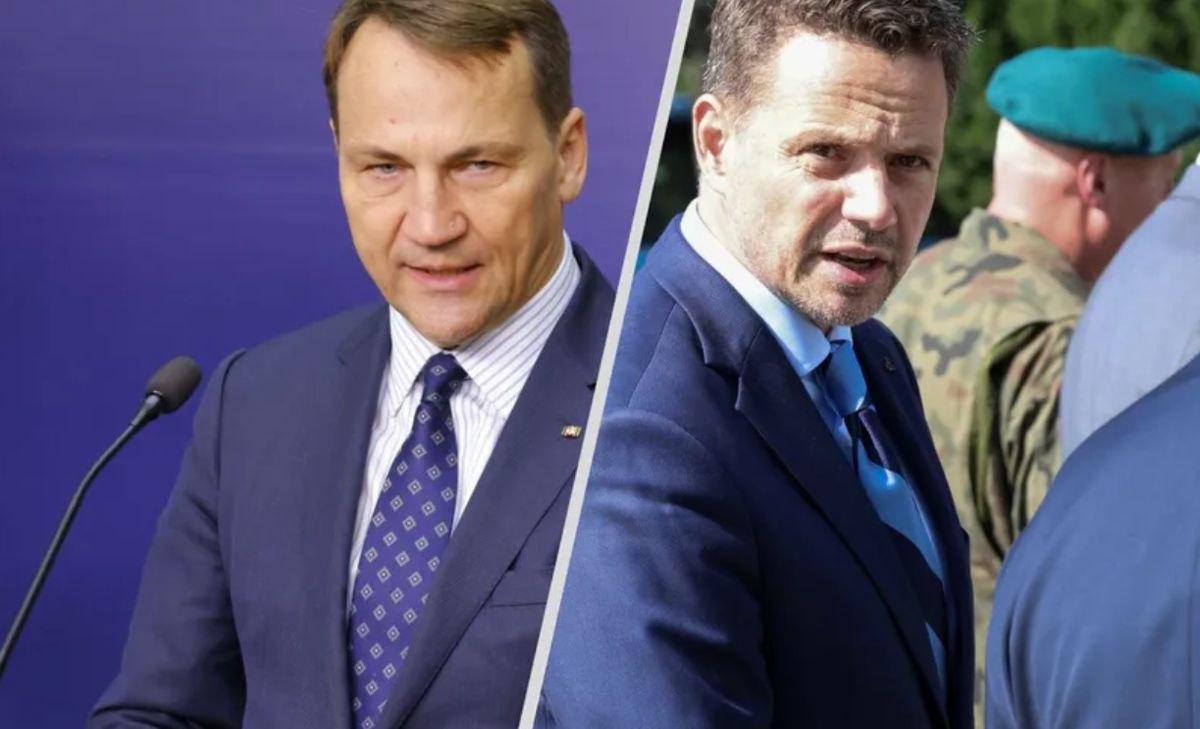 Radosław Sikorski i Rafał Trzaskowski