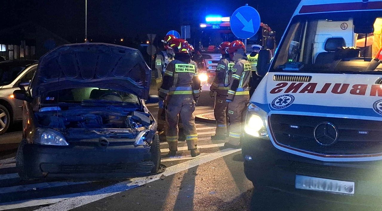 Oświęcim: Wypadek na Rondzie Armii Krajowej