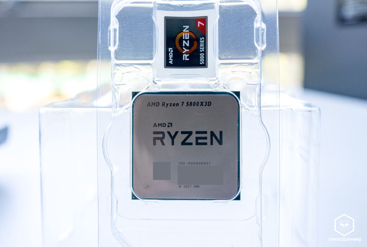 AMD Ryzen 7 5800X3D.