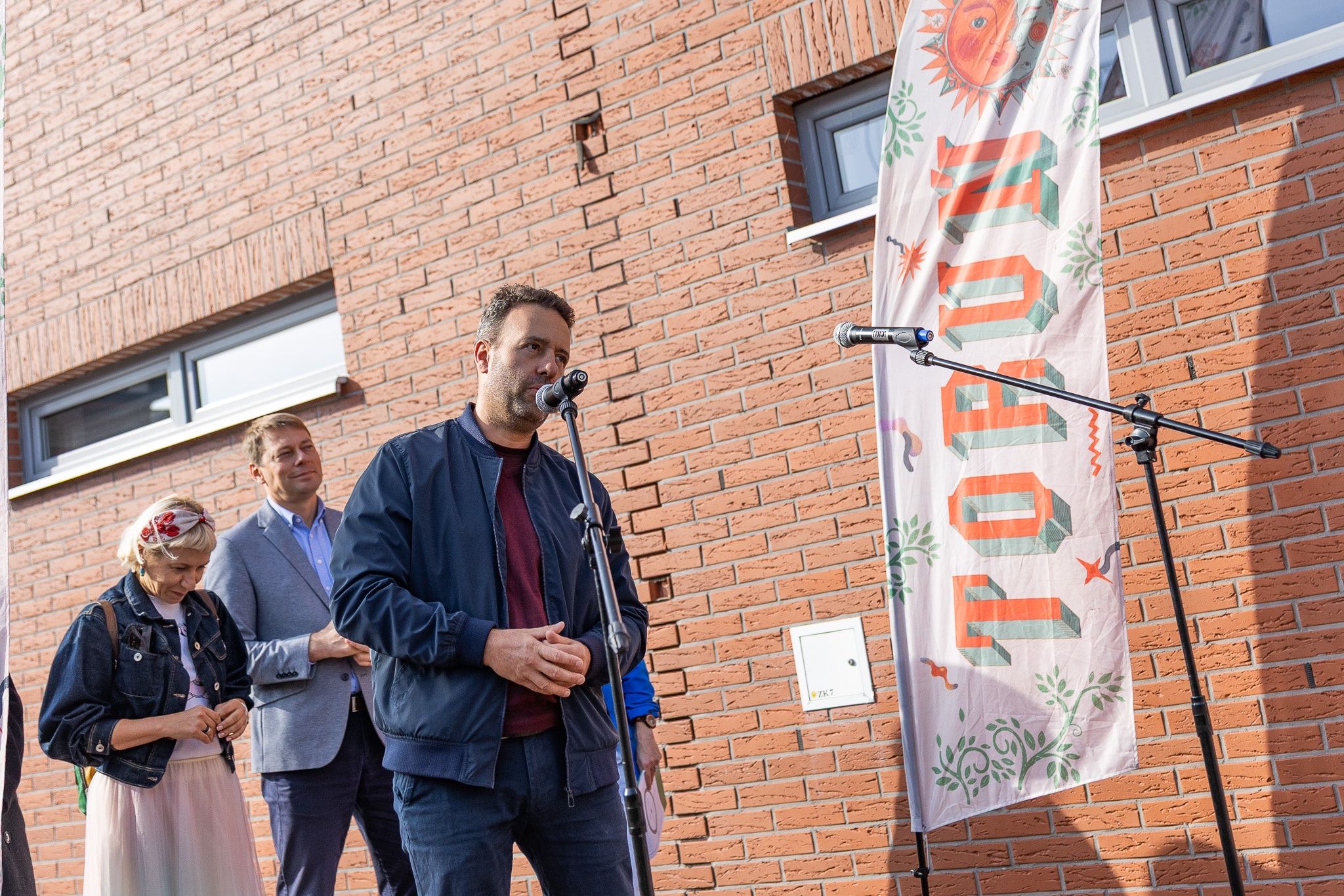 6 października w SP 15 odsłonięto mural, zaprojektowany przez uczniów.