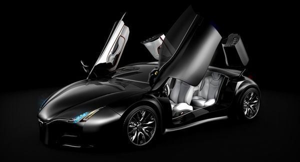 Peugeot Shine koncept - Piotr Czyżewski