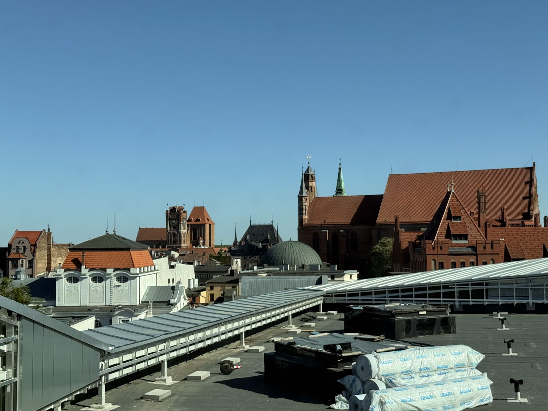 Widok z tarasu robi wrażenie!