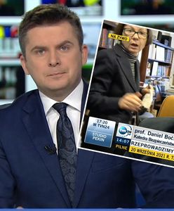 Profesor rozmawiał na żywo z TVN24. Nagle pojawiła się mistrzyni drugiego planu