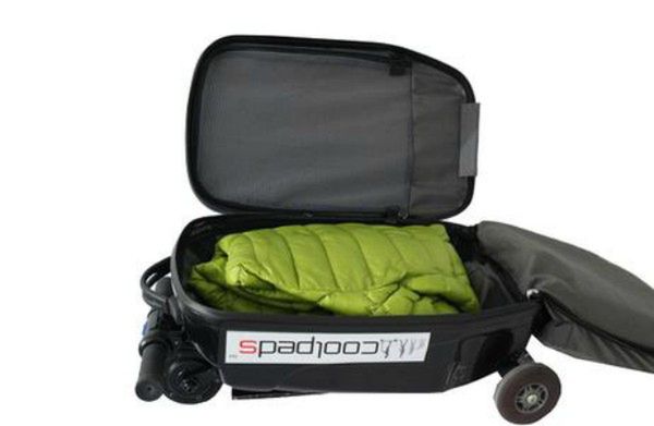 Walizka i elektryczna hulajnoga w jednym. Z Briefcase Electric Scooter nigdy nie spóźnisz się na samolot! 3