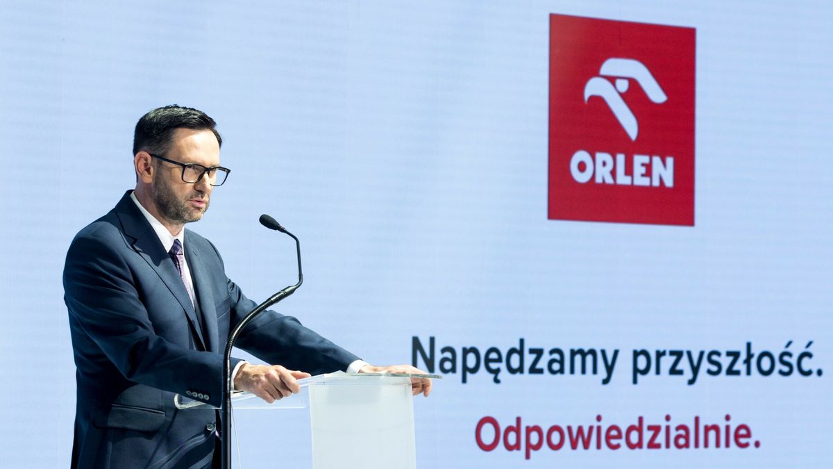 Prezentacja strategicznych kierunk�w rozwoju Grupy Orlen04.07.2023 Warszawa Prezentacja strategicznych kierunkow rozwoju Grupy Orlen Fot Tomasz Jastrzebowski/REPORTERn/z: Daniel ObajtekTomasz Jastrzebowski/REPORTER