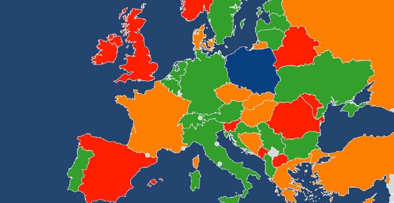 Otwarcie granic. Dokąd Polacy pojadą bez kwarantanny? Ministerstwo publikuje mapę