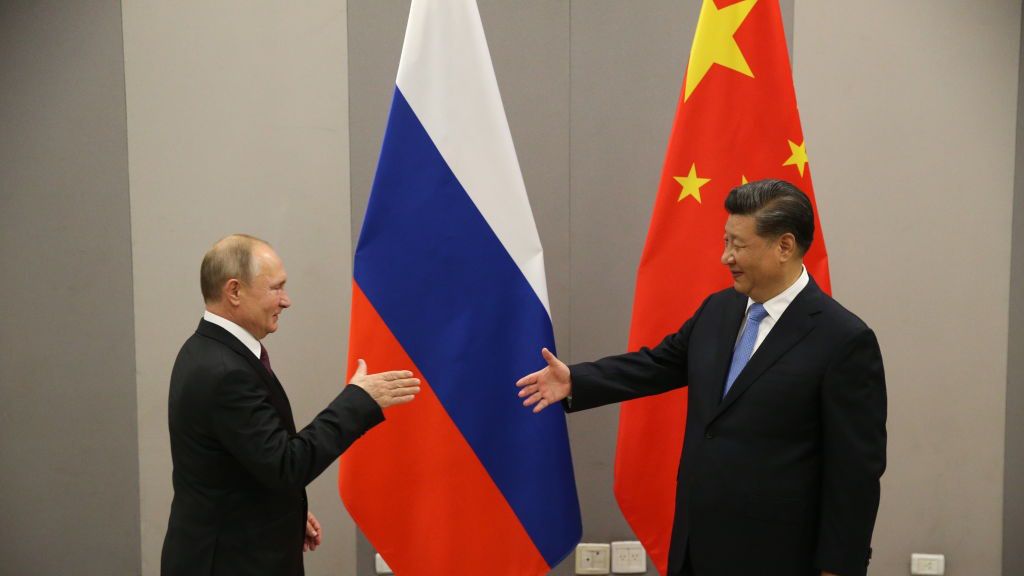 Władimir Putin i Xi Jinping 