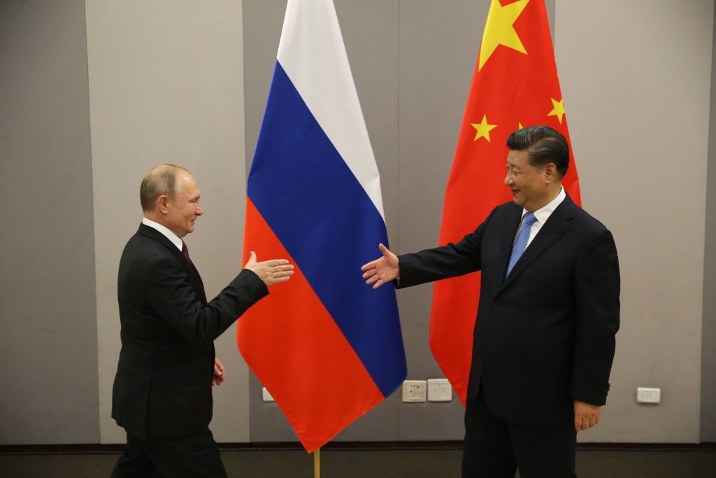 Władimir Putin i Xi Jinping 