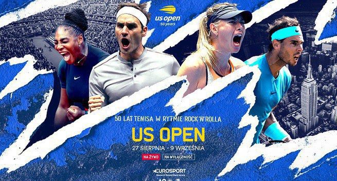 US Open na żywo w Eurosporcie i Eurosport Player