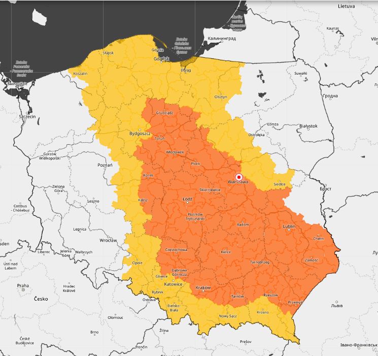 Ostrzeżenia IMGW