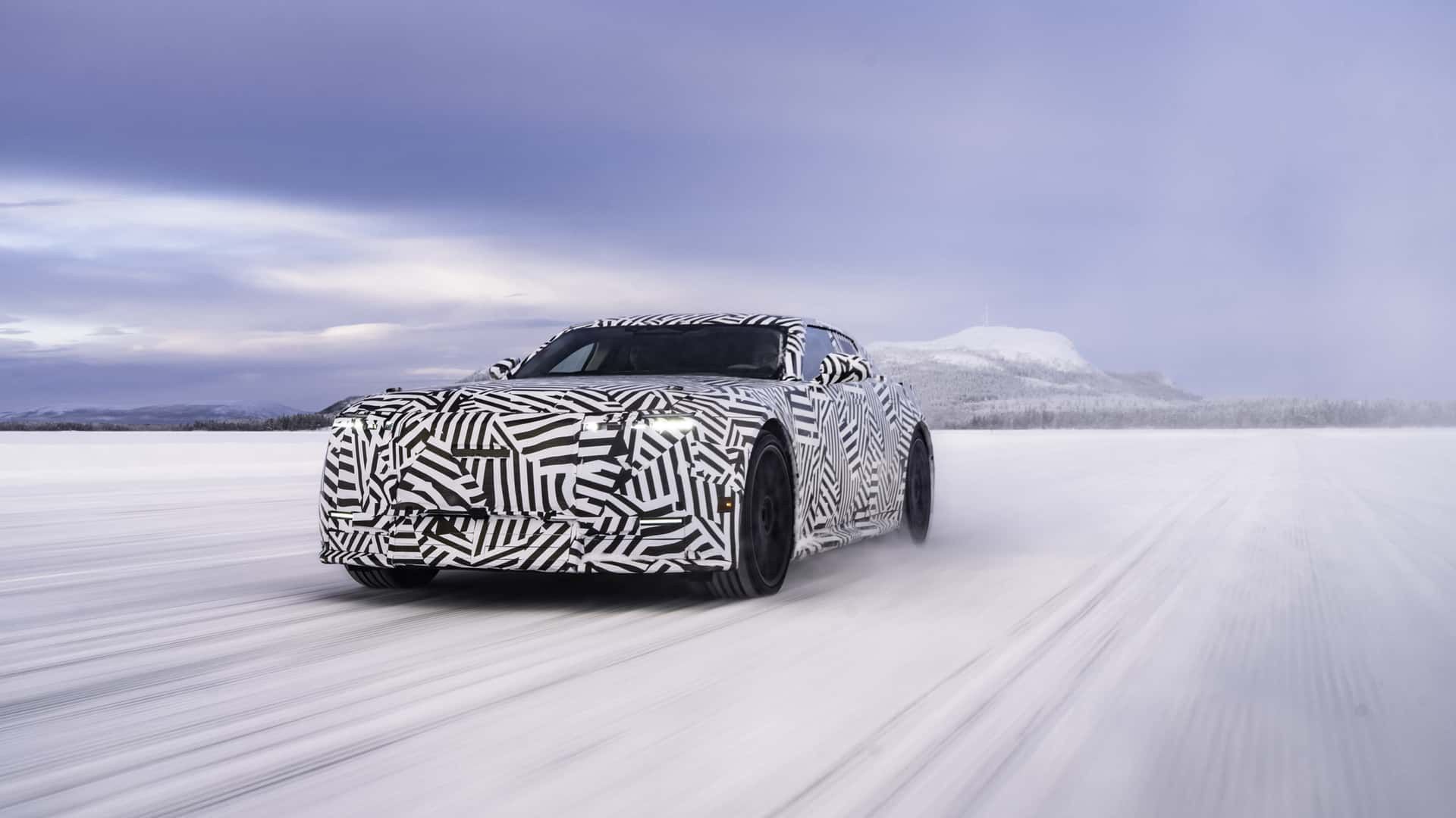 Nowy Jaguar podczas zimowych testów