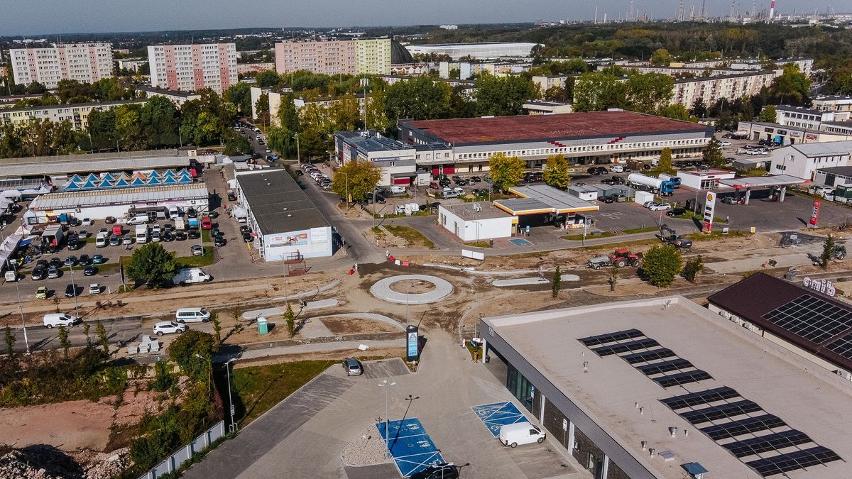 Postęp prac na ul. Przemysłowej 