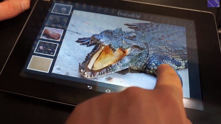 Szorstkie czy gładkie? Na tym ekranie poczujesz fakturę wyświetlanego obrazu 1