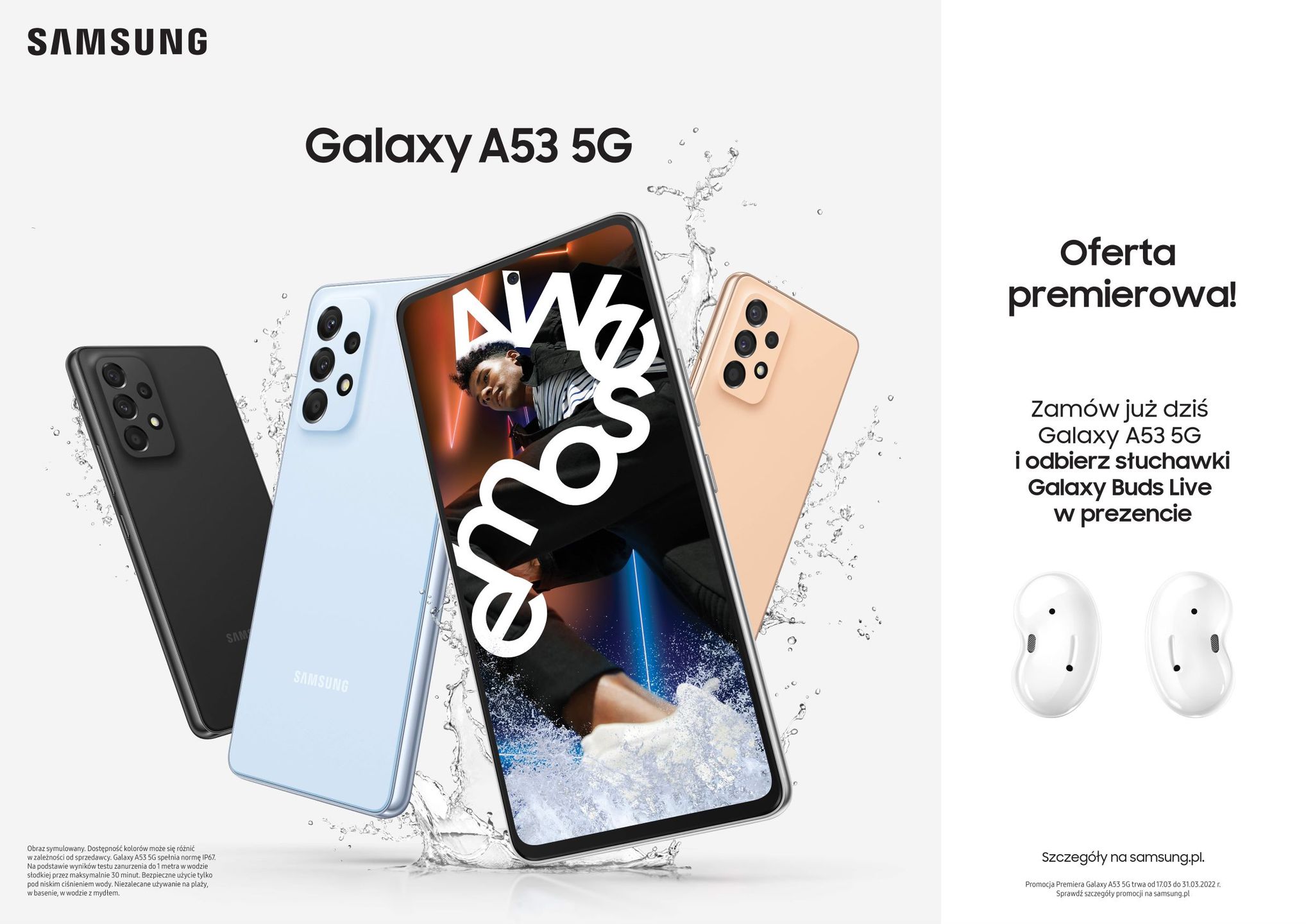 Samsung Galaxy A53 5G i A33 5G oficjalnie. Dostaną 4 aktualizacje Androida 5