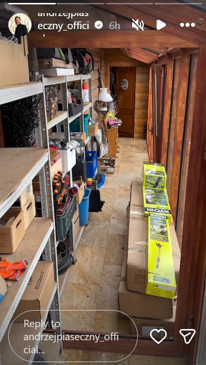 Andrzej Piaseczny chwali się porządkami