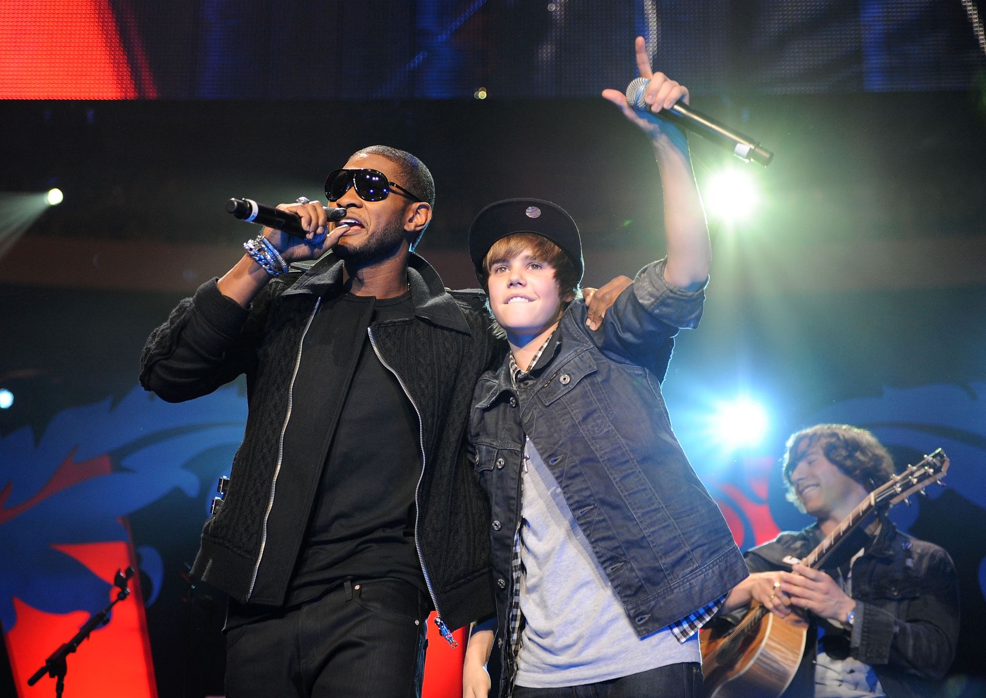 Justin Bieber i Usher