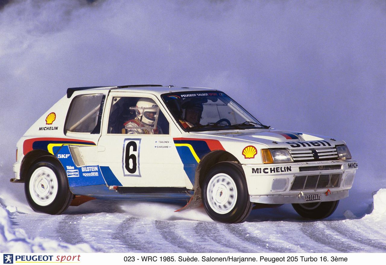 Peugeot 205 turbo 16 grupy B