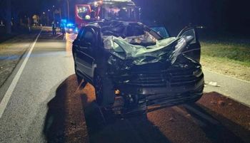 Koszmarny wypadek księdza. "Nagle wybiegł na jezdnię"