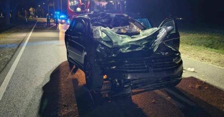 Koszmarny wypadek księdza. "Nagle wybiegł na jezdnię"