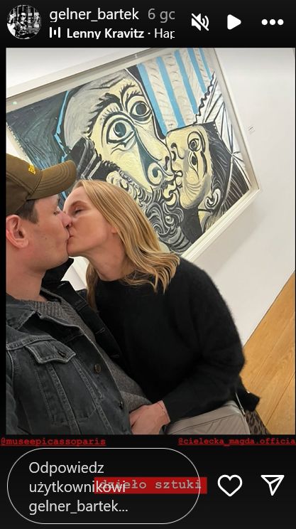 Magdalena Cielecka i Bartosz Gelner