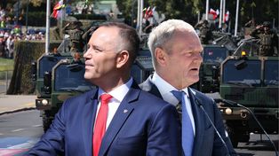 Defilada wojskowa, polityczne przemówienia. Co wydarzyło się w sobotę?