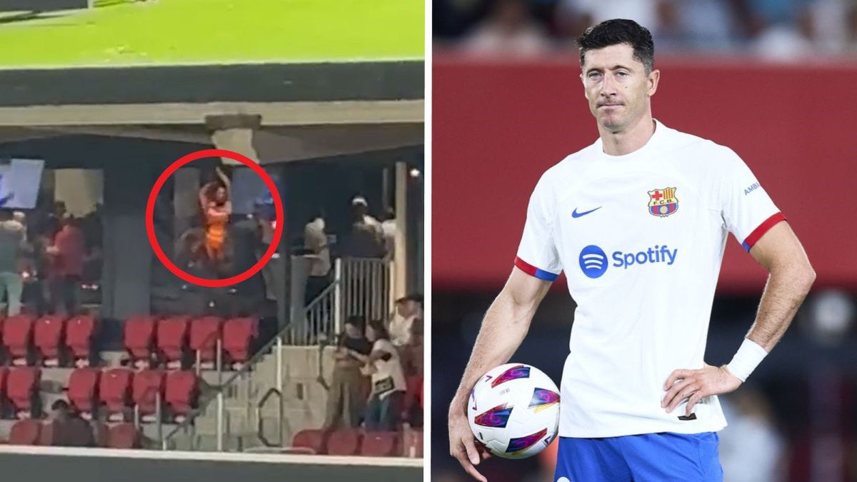 Robert Lewandowski zagrał w ostatnim meczu z Realem Mallorca