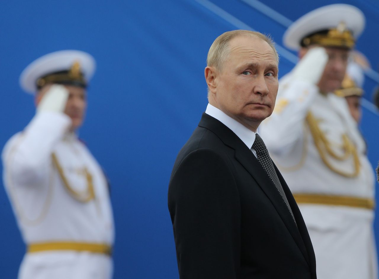 Władimir Putin w Sankt Petersburgu 