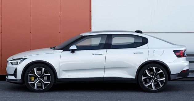 Polestar 2 bok