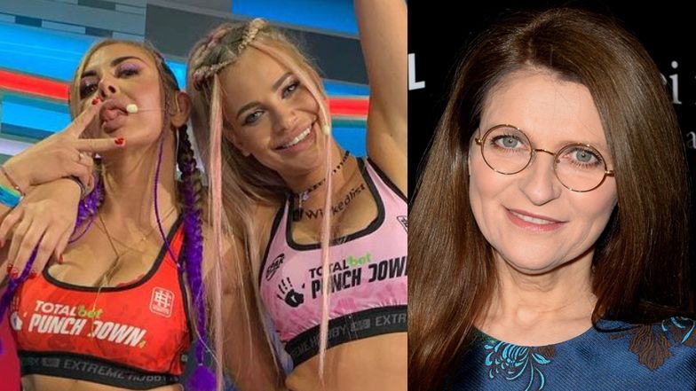 Julia Jaroszewska przegrała zawody w policzkowaniu z Adą Śledź